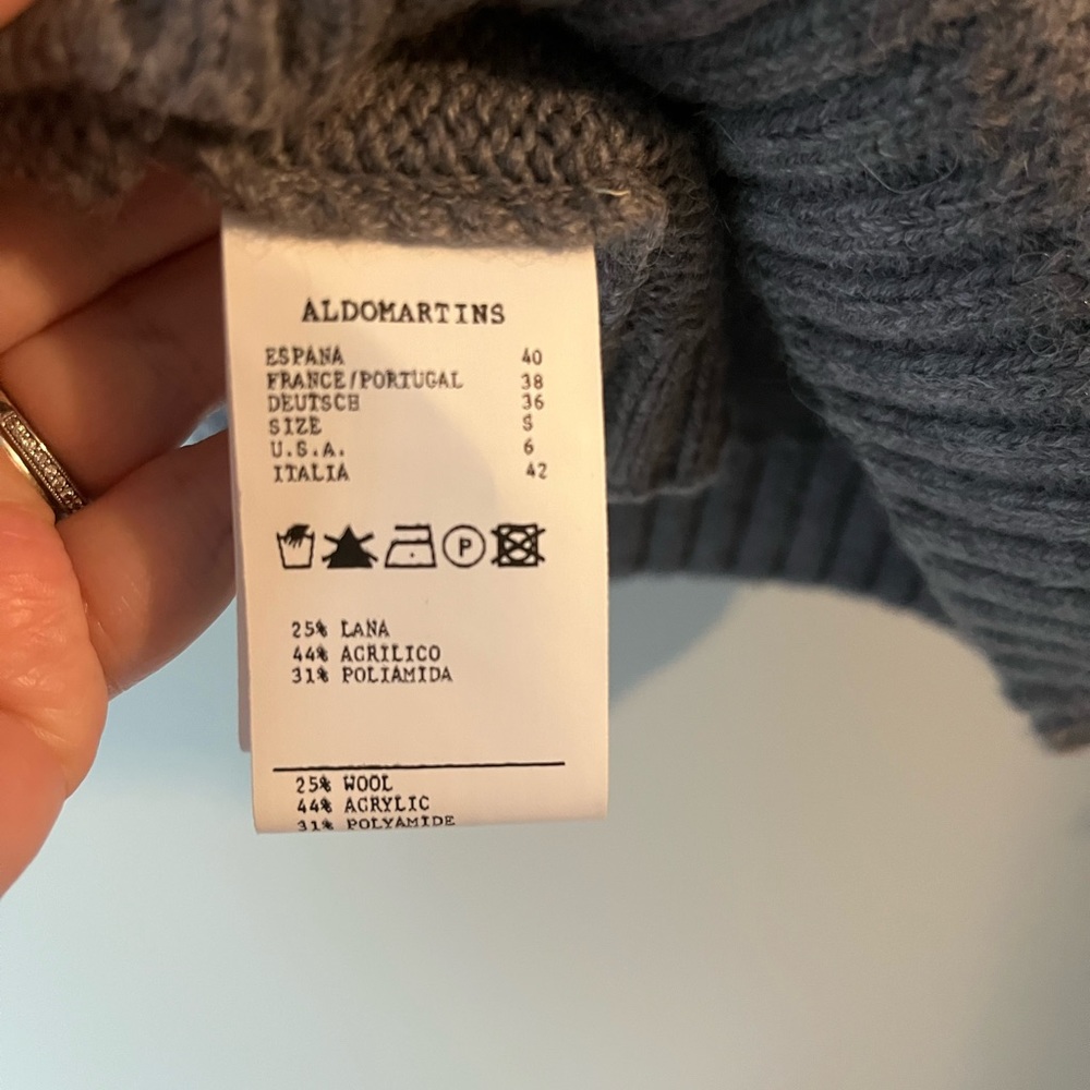 NWT Aldo Martins Franz Fair Isle Knit Sweater - Picture 4 of 5